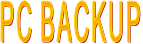 PC BACKUP